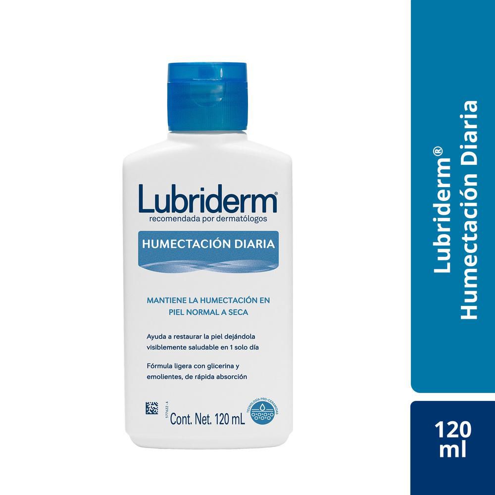 Crema corporal LUBRIDERM humectación diaria (120  ml) img #1