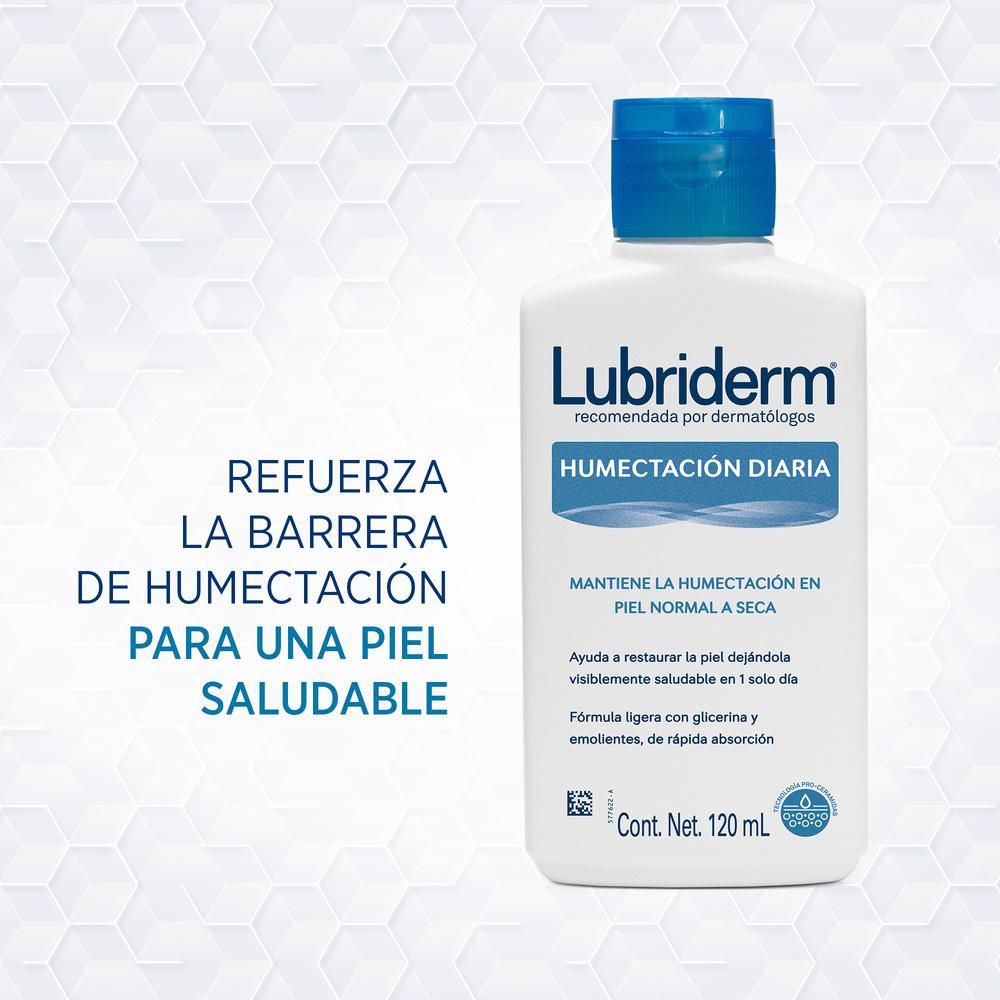 Crema corporal LUBRIDERM humectación diaria (120  ml) img #3