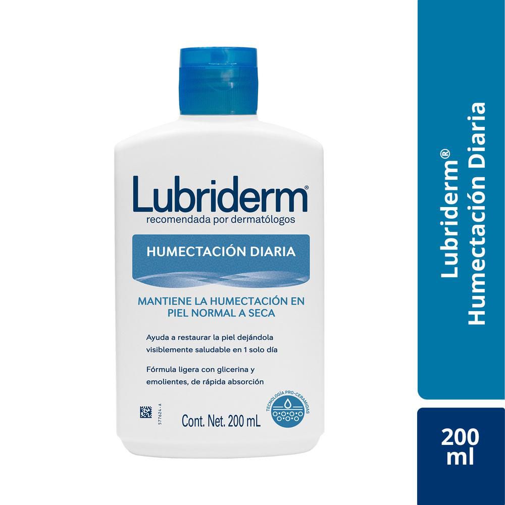 Crema corporal LUBRIDERM humectación diaria (200  ml) img #1