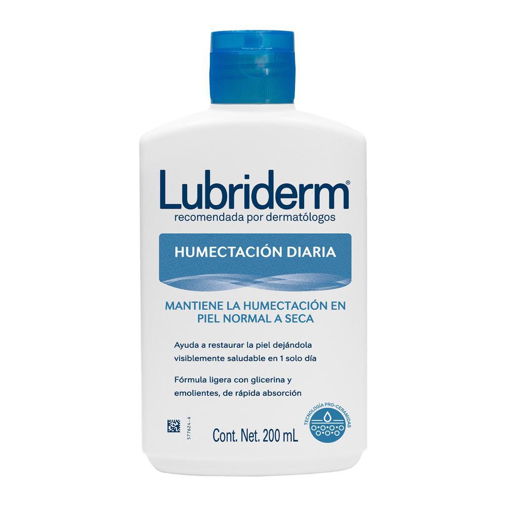 Crema corporal LUBRIDERM humectación diaria (200  ml) img #2
