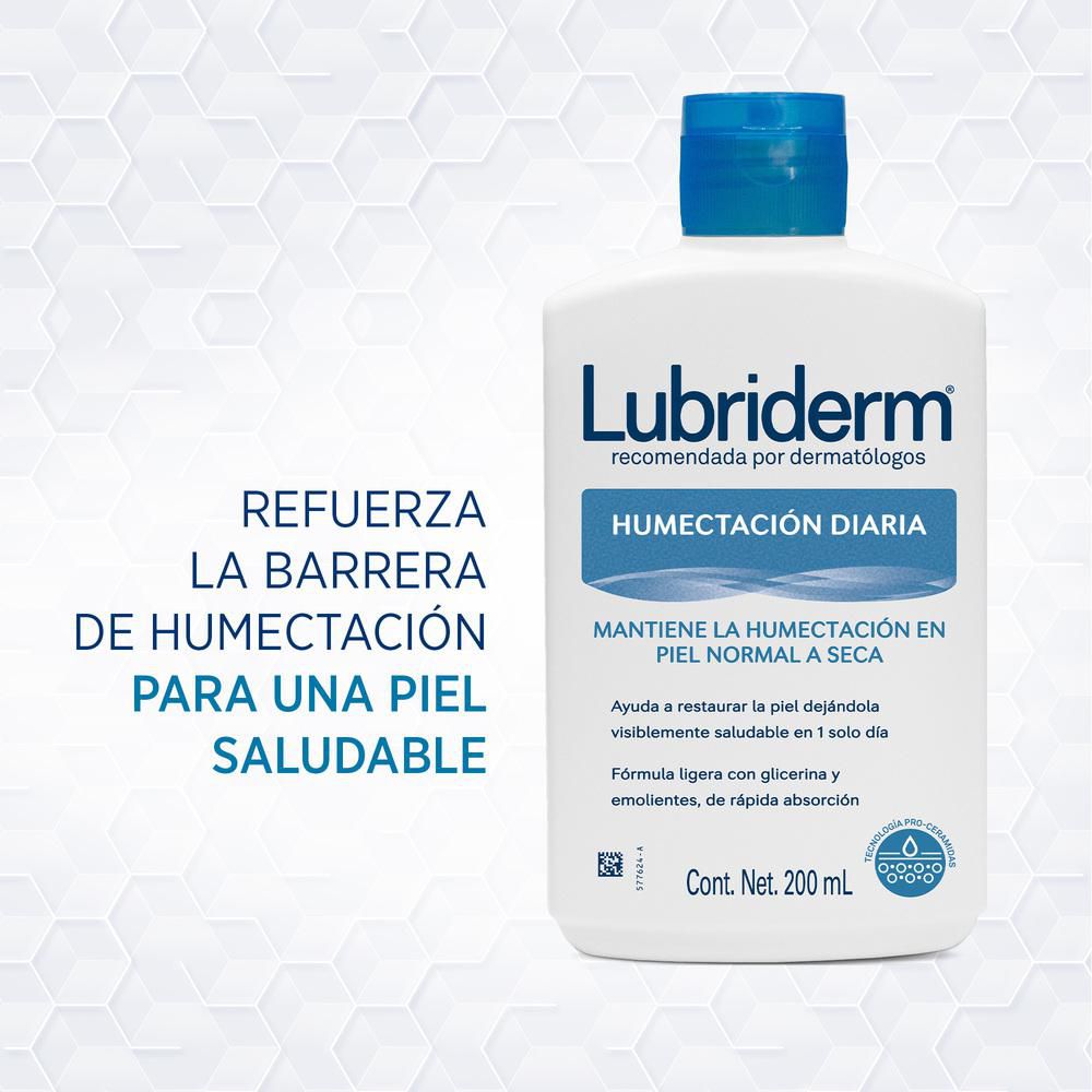 Crema corporal LUBRIDERM humectación diaria (200  ml) img #3