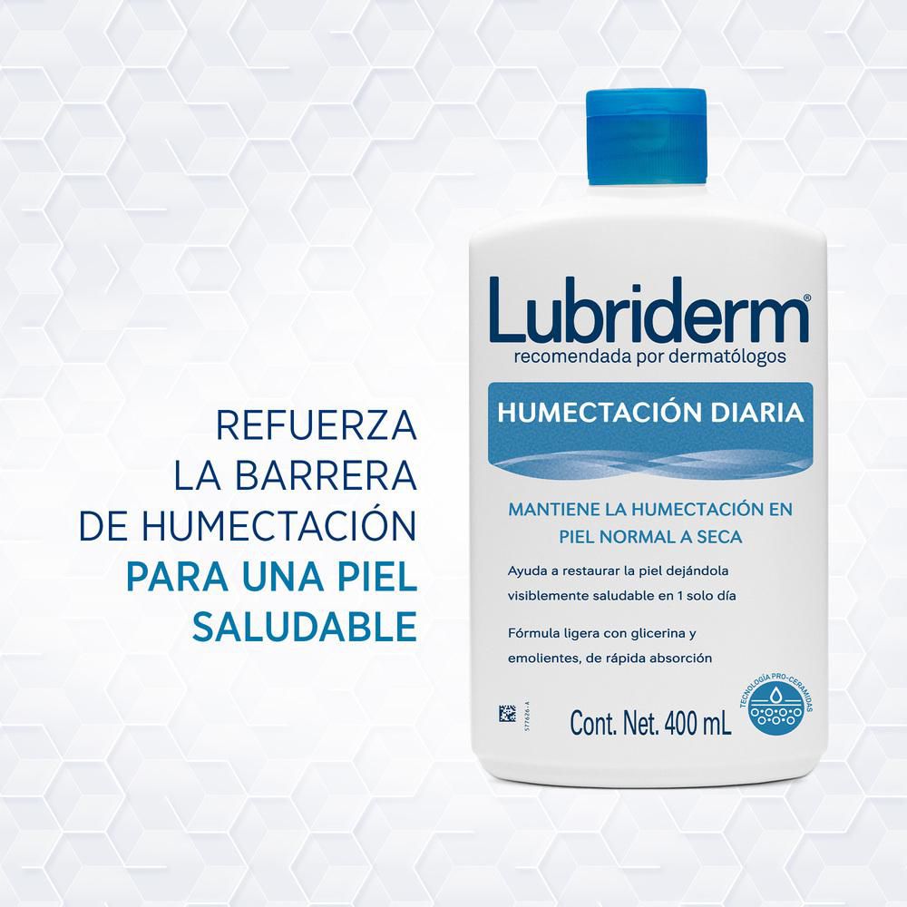 Crema corporal LUBRIDERM humectación diaria (400  ml) img #3