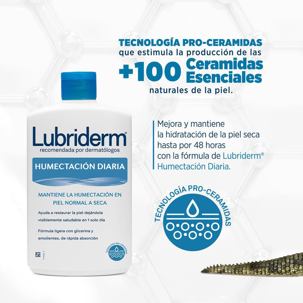 Crema corporal LUBRIDERM humectación diaria (400  ml) img #7