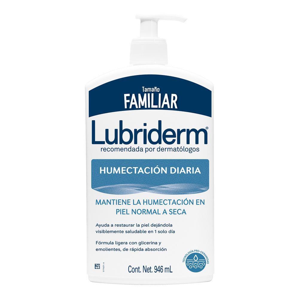 Crema corporal LUBRIDERM humectación diaria (946  ml) img #2