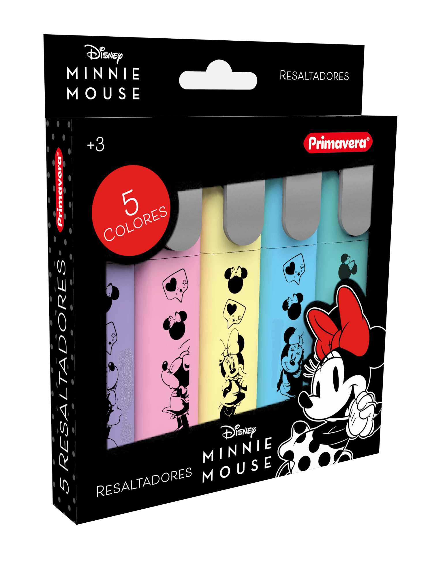 Resaltador Minnie Mouse X 5 img #1
