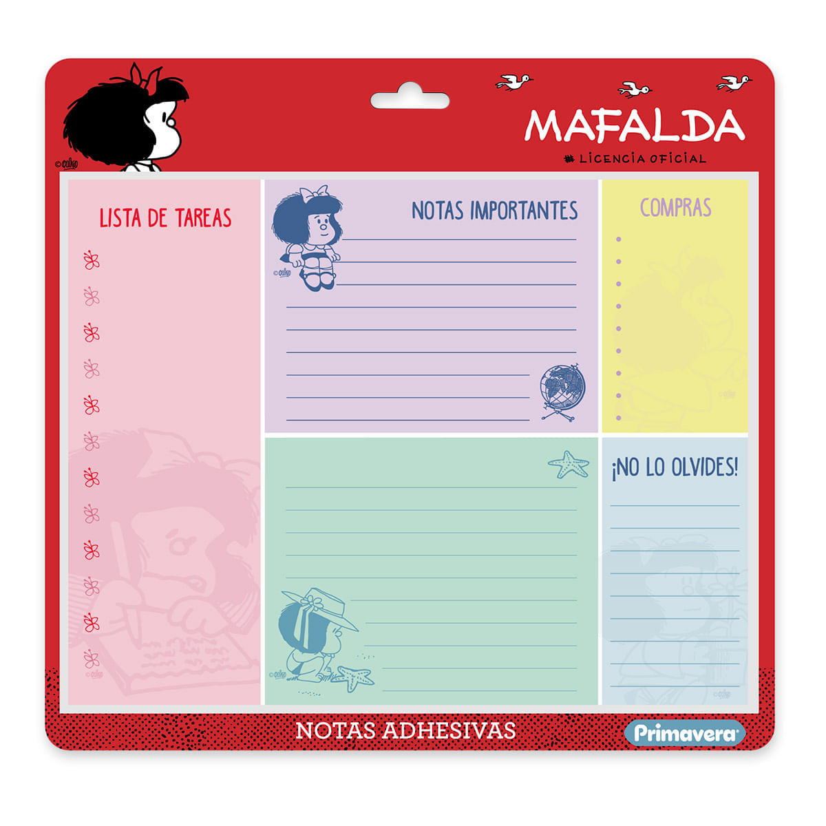 Set Notas Adhesivas Mafalda img #1