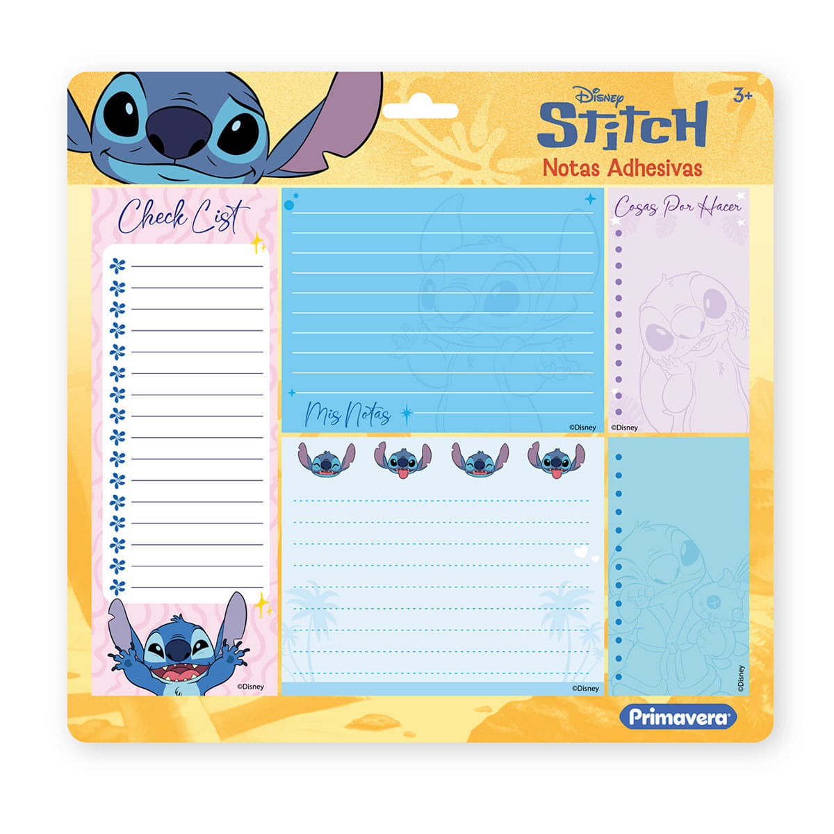 Set Notas Adhesivas Stitch img #1
