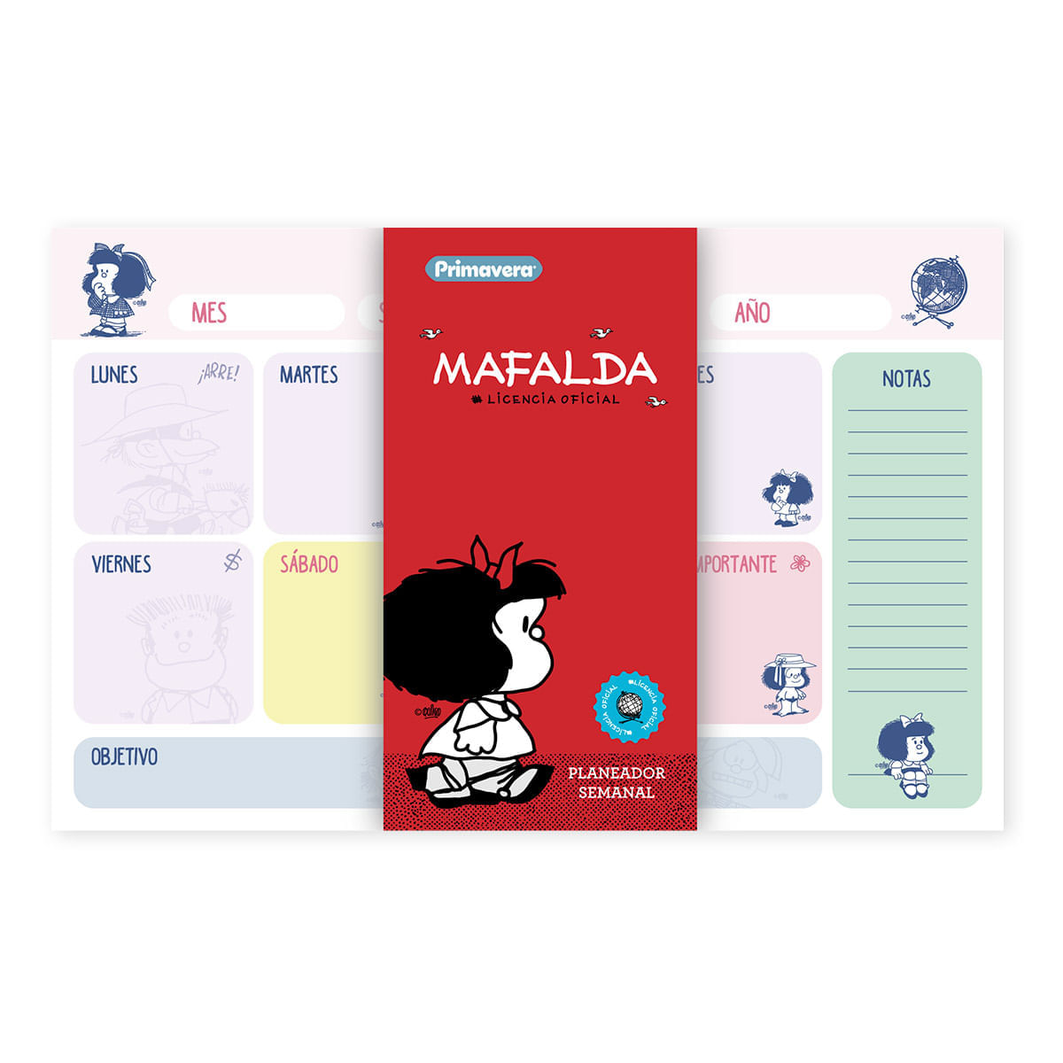 Planeador de Mesa Mafalda img #1