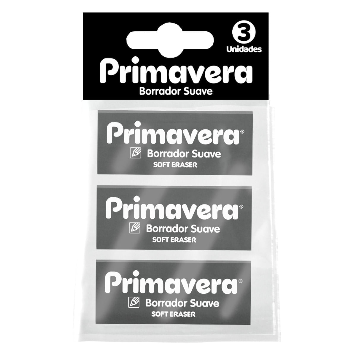 Borrador Primavera Suave Negro X 3 img #4