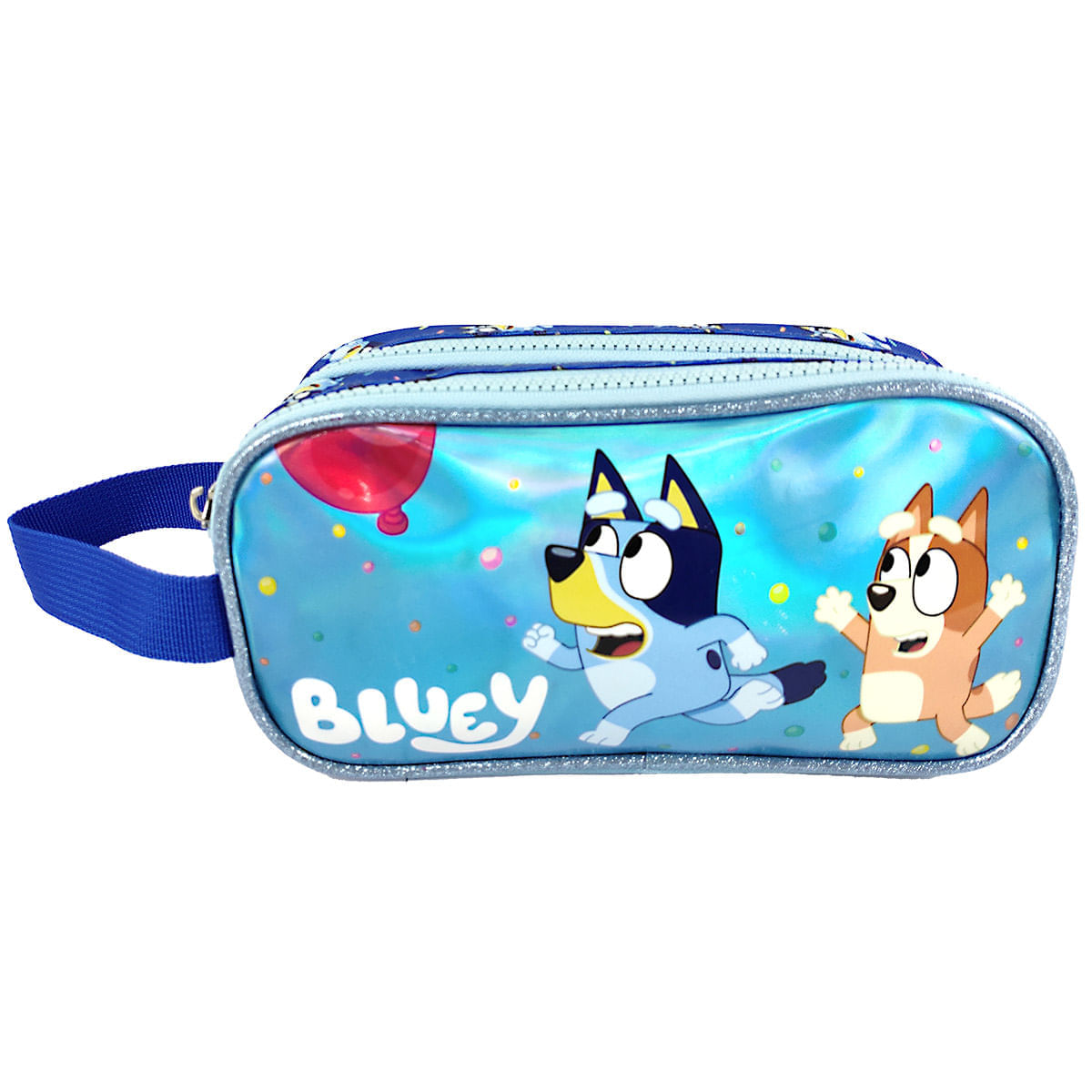 Cartuchera Premium 2 Bolsillos Bluey y Bingo img #1