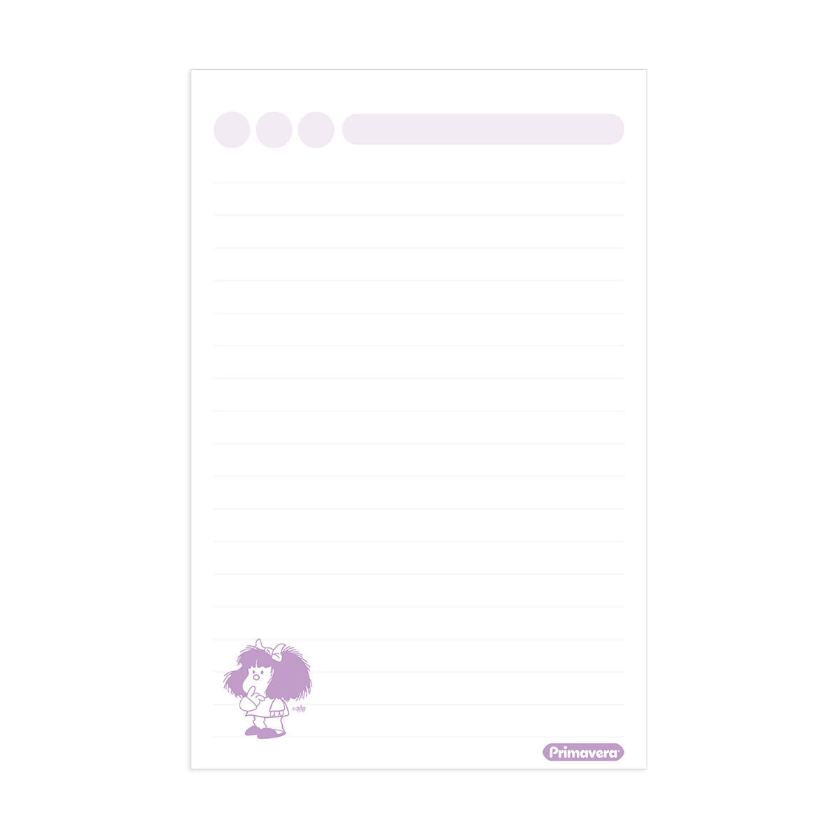 Block de Notas Mafalda img #3