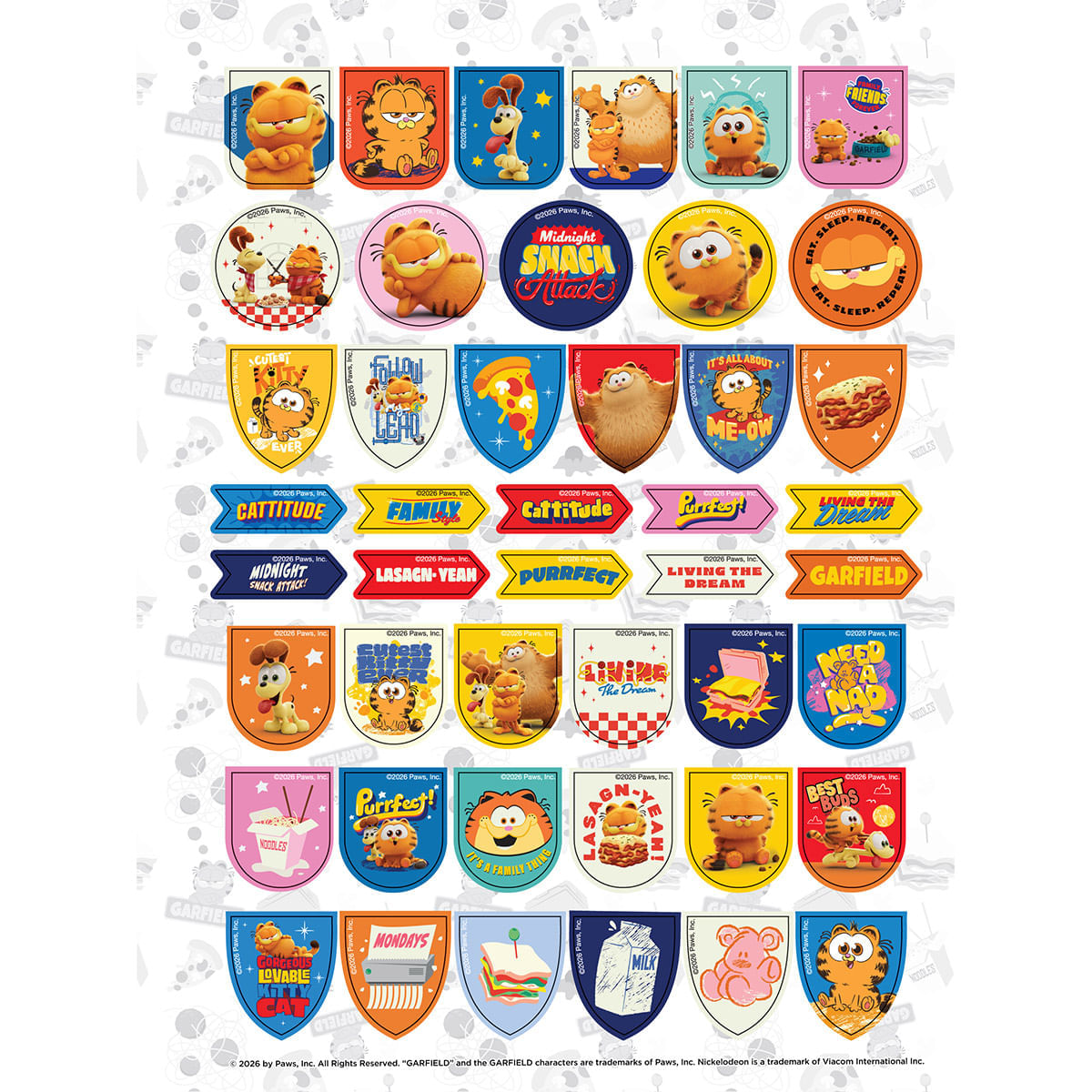 Cuaderno Argollado Pasta Dura  Garfield Grande Cutest Kitty Ever img #6