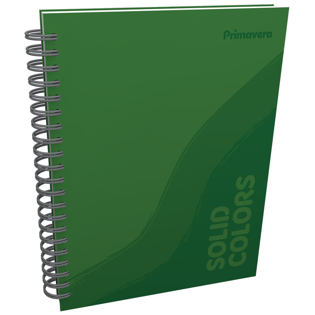 Cuaderno Argollado Grande Multimaterias Solid Colors Hombre Verde img #1