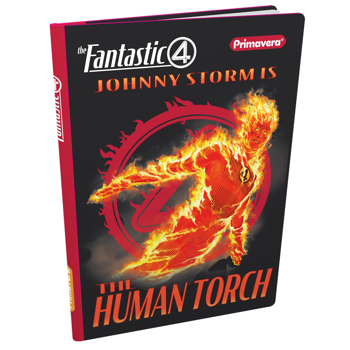 Cuaderno Cosido Pasta Dura Los 4 Fantásticos The Human Torch img #1