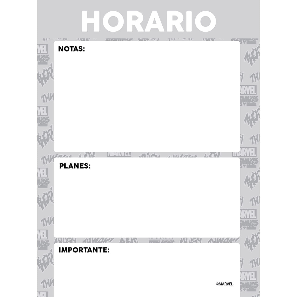 Cuaderno Argollado Pasta Dura  Marvel Comics Grande Ride Amazing Spiderman img #7