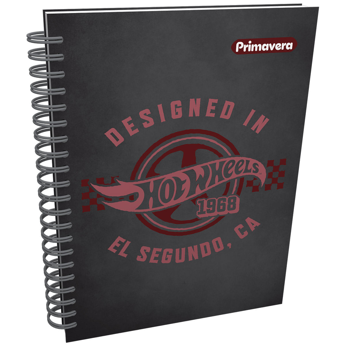 Cuaderno Argollado Multimaterias  Hot Wheels 1968 El Segundo, CA img #1