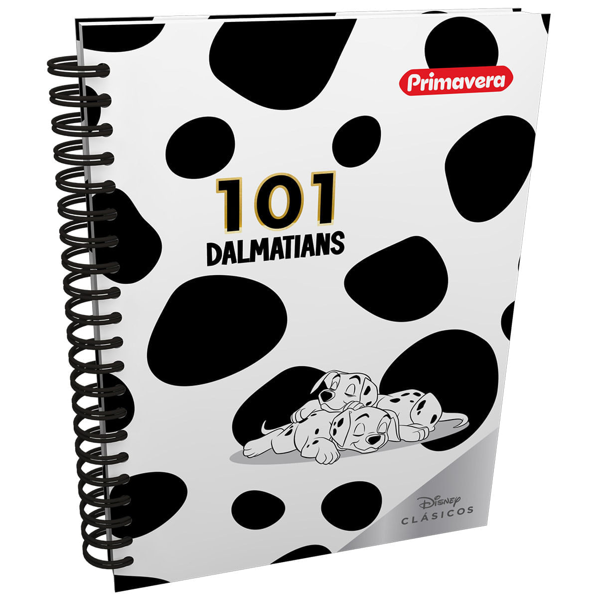 Cuaderno Argollado Multimaterias  101 Dálmatas Manchas img #1