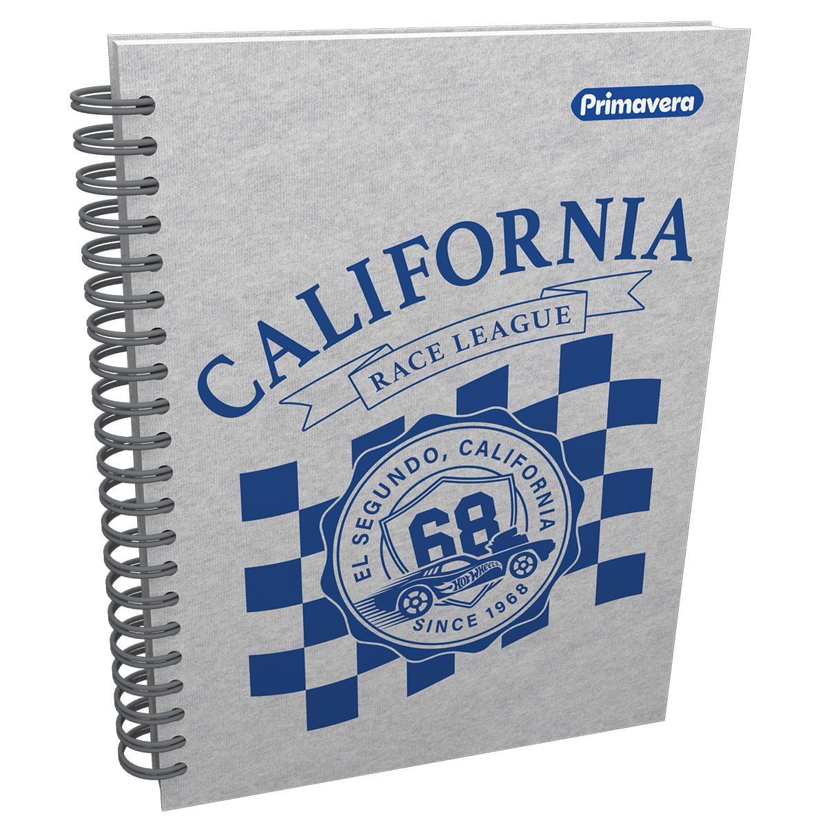 Cuaderno Argollado  Hot Wheels California Gris img #1
