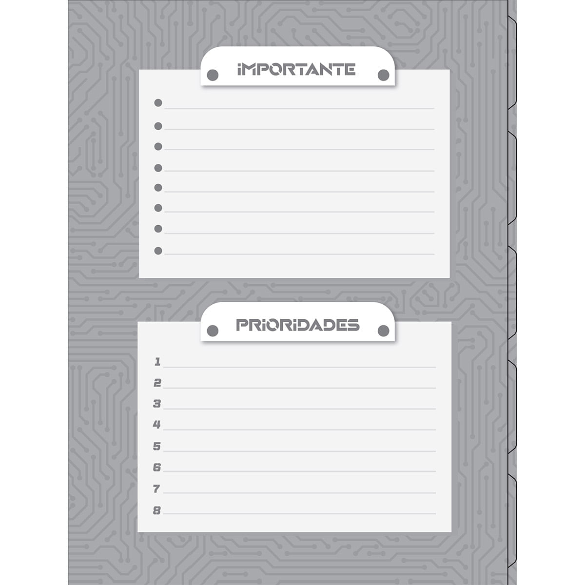 Cuaderno Argollado  Hot Wheels California Gris img #6
