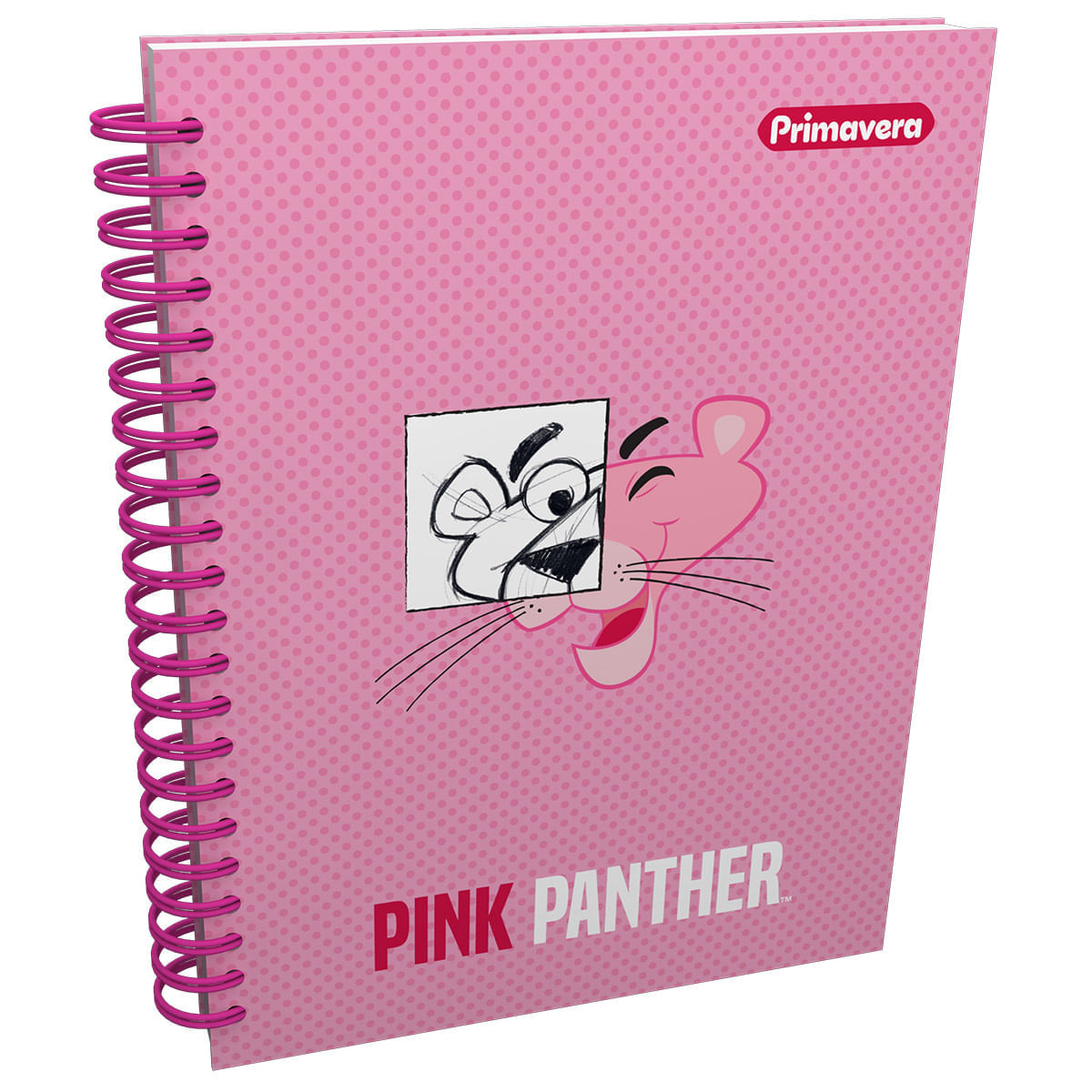 Cuaderno Argollado  Pantera Rosa Caricaturesca img #1