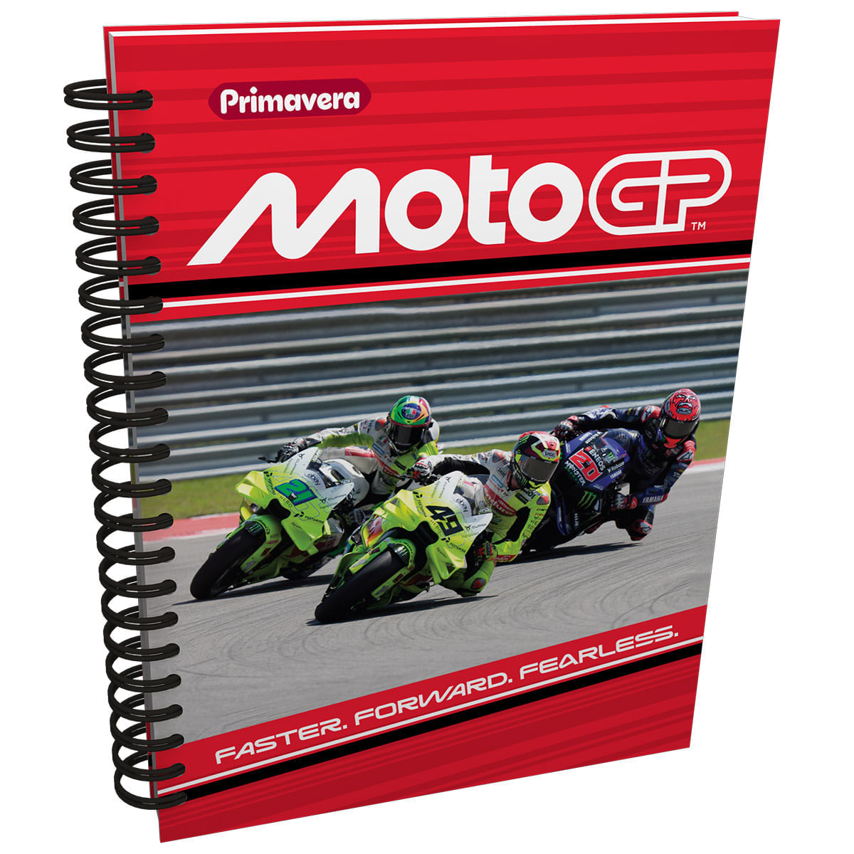 Cuaderno Argollado Grande Multimaterias Moto GP Faster. Forward. Fearless. img #1
