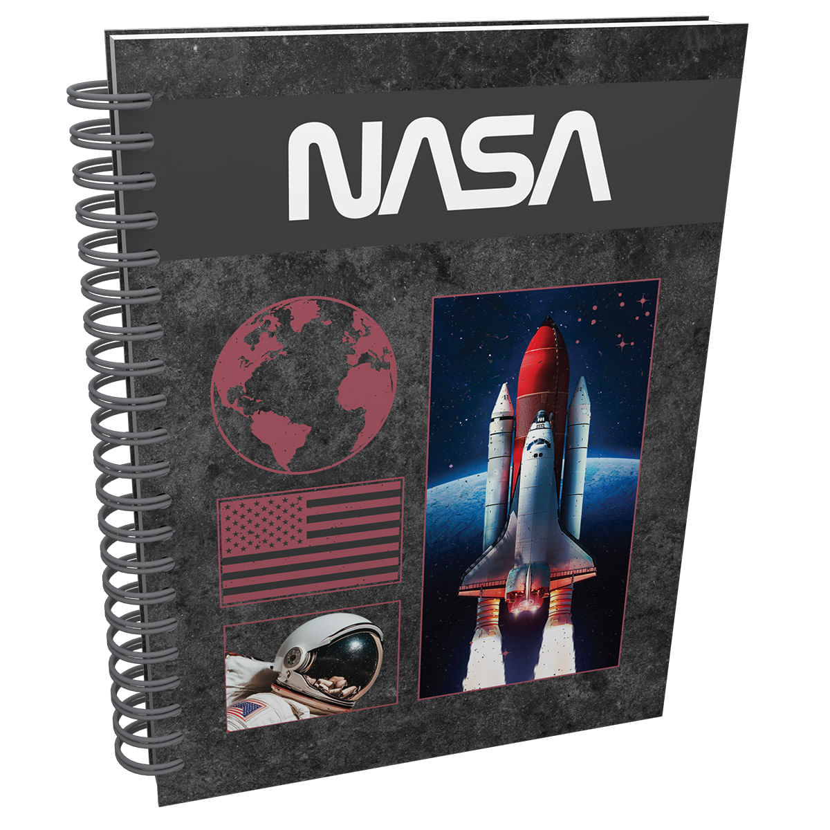 Cuaderno Argollado  Nasa Multimaterias Transbordador Espacial img #1