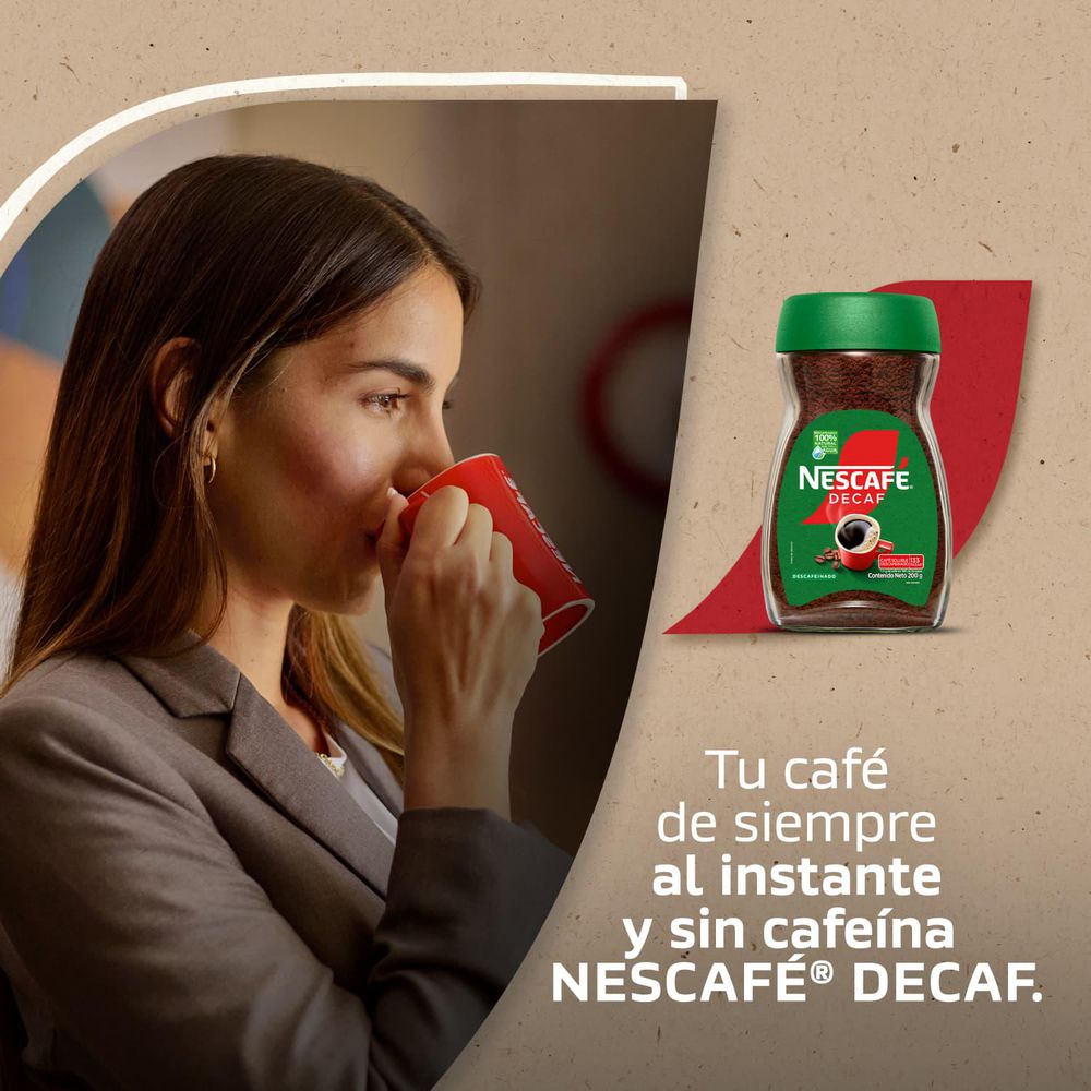 Café NESCAFE descafeinado instantáneo (100  gr) img #6