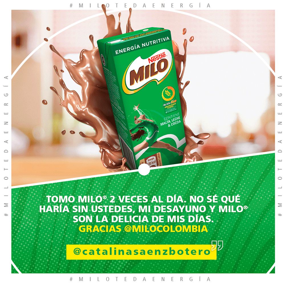 Leche malteada MILO en cajita (180  ml) img #6