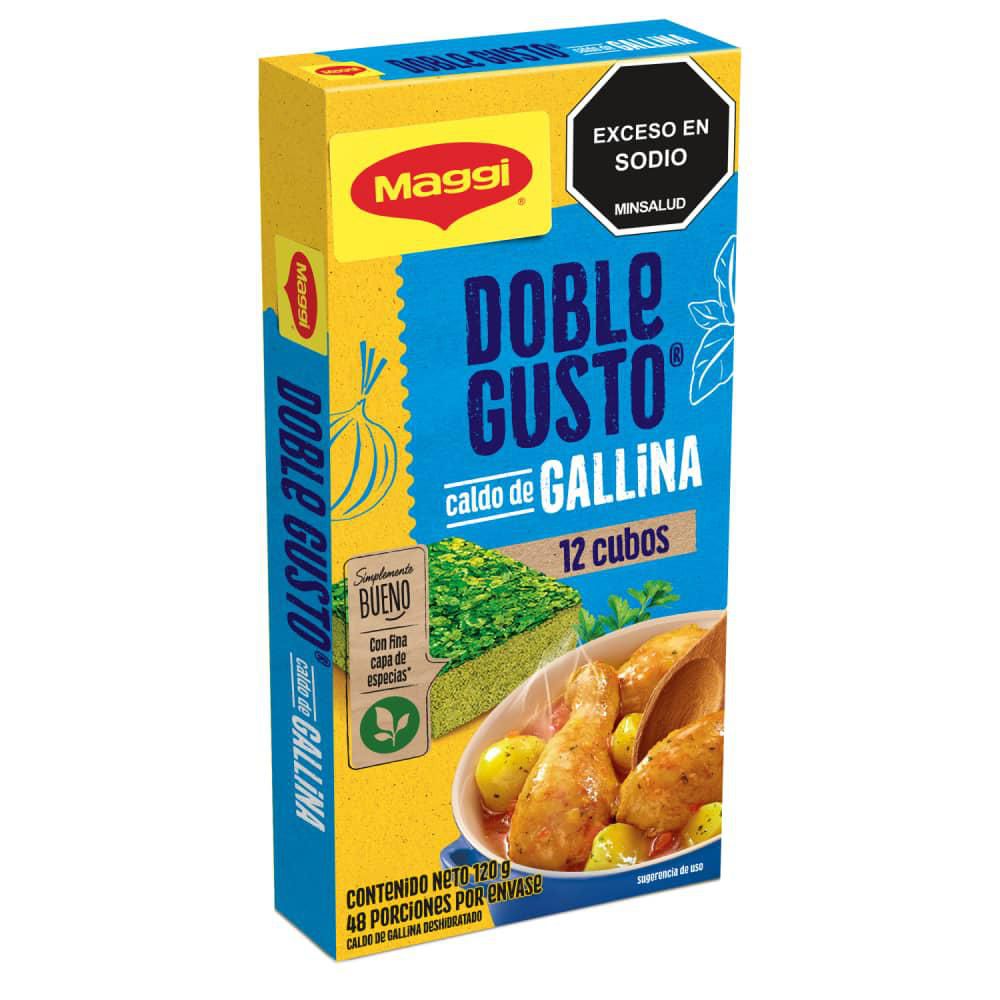 Caldo de gallina MAGGI doble gusto x12 cubos (120  gr) img #6