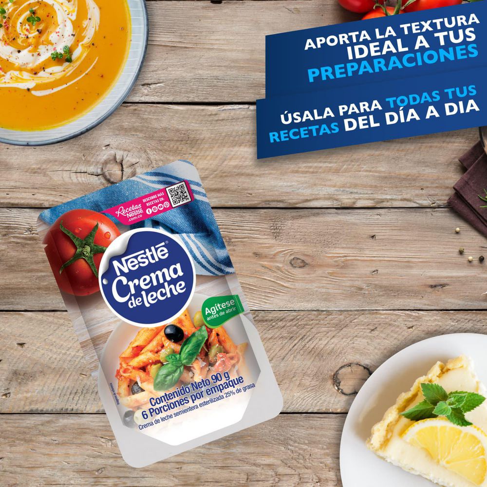 Crema de leche NESTLE sobre (90  gr) img #6