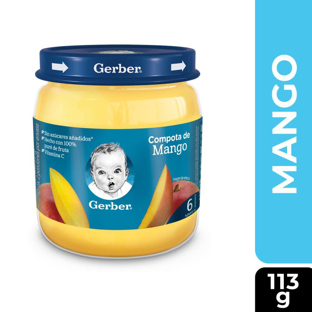 Compota GERBER de mango (113  gr) img #1