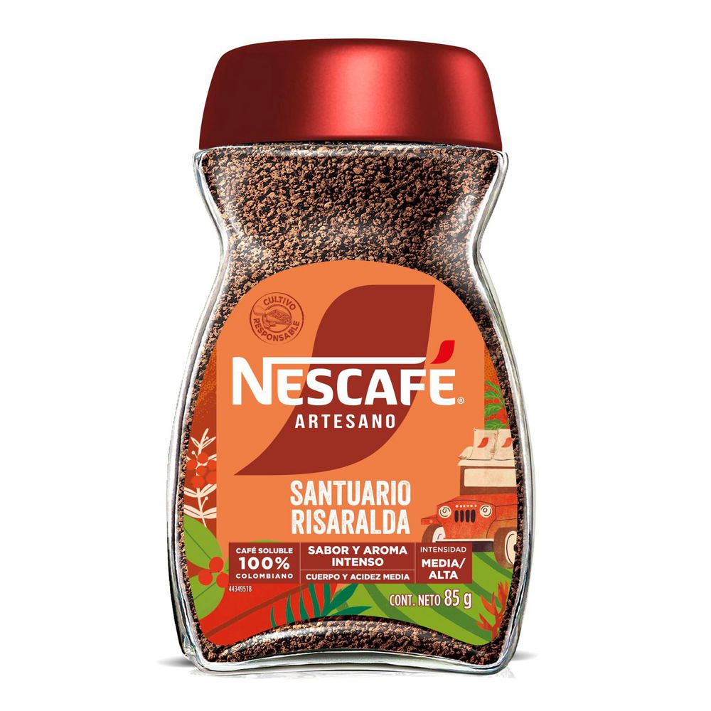 Café NESCAFE artesano santuario Risaralda (85  gr) img #2
