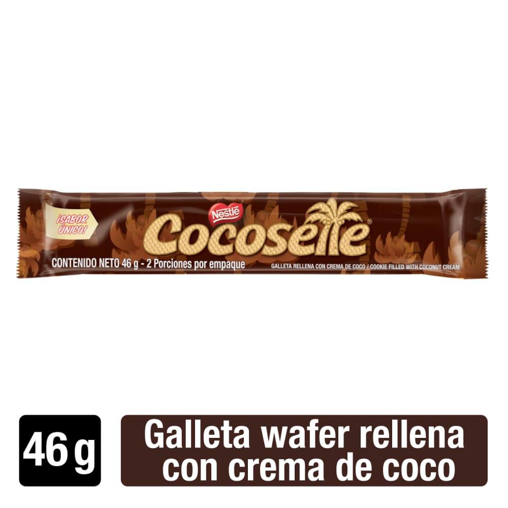 Galletas COCOSETTE rellena con crema de coco (46  gr) img #1