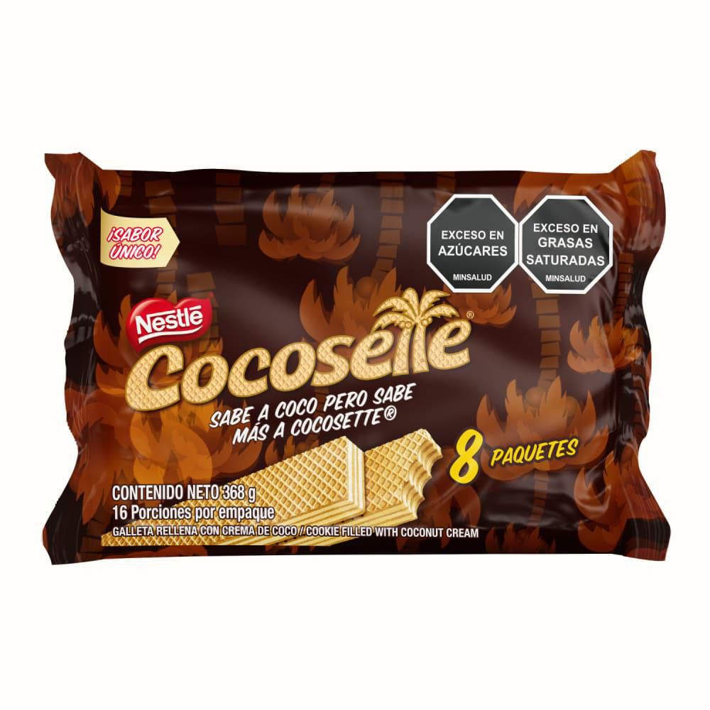 Galletas COCOSETTE rellenas con crema de coco (368  gr) img #2