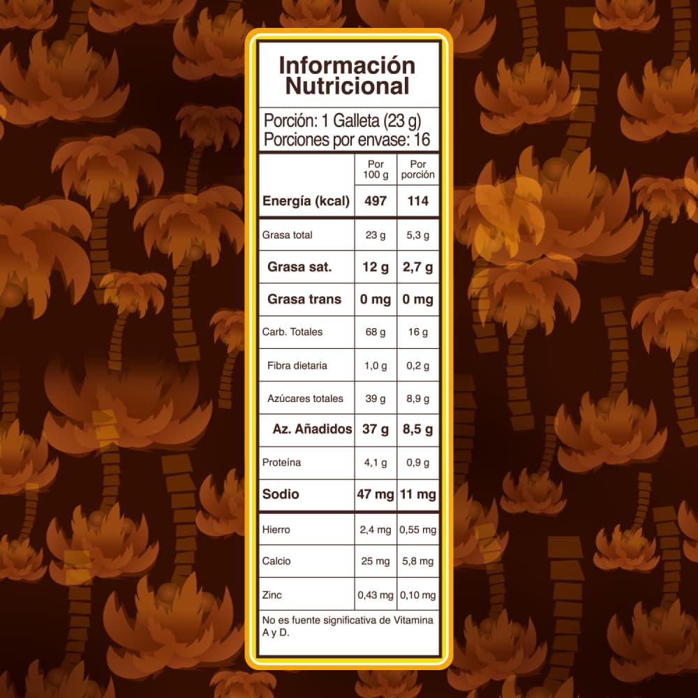 Galletas COCOSETTE rellenas con crema de coco (368  gr) img #4