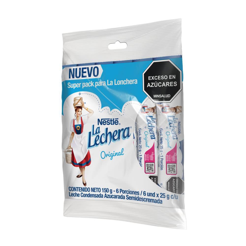 Leche condensada LA LECHERA pack lonchera x 6 sticks (150  gr) img #5