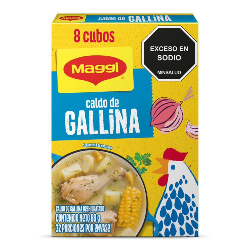 Caldo de gallina MAGGI x8 cubos (88  gr) img #2