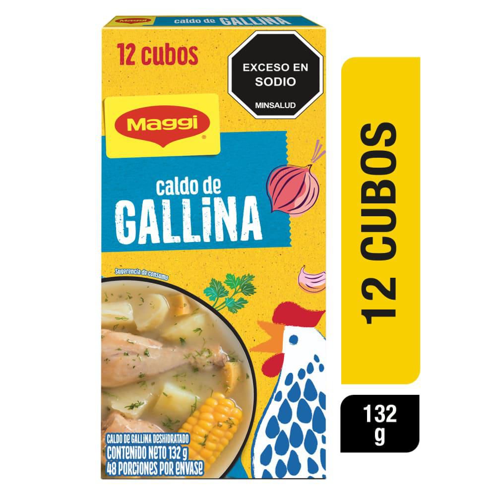 Caldo de gallina MAGGI x12 cubos (132  gr) img #1