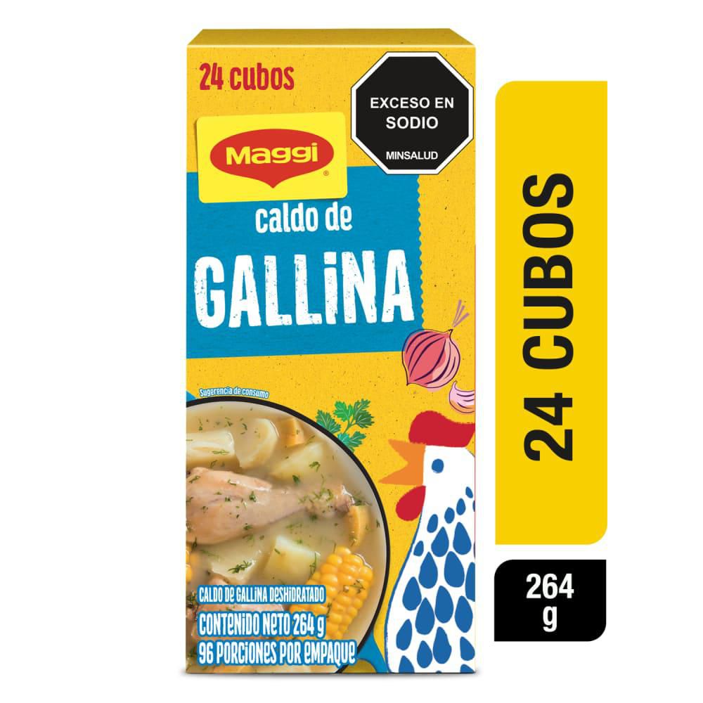 Caldo de gallina MAGGI x24 cubos (264  gr) img #1