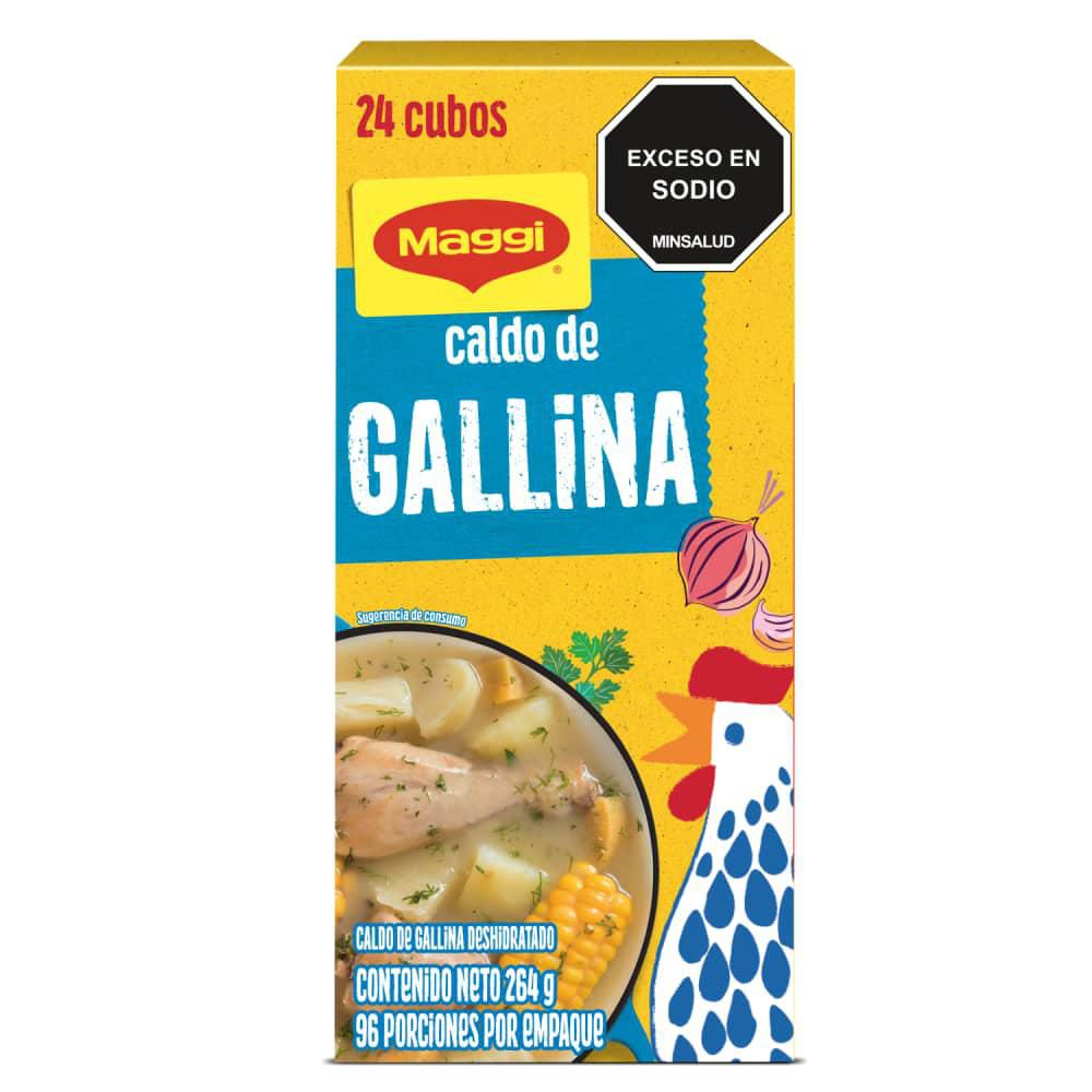 Caldo de gallina MAGGI x24 cubos (264  gr) img #2