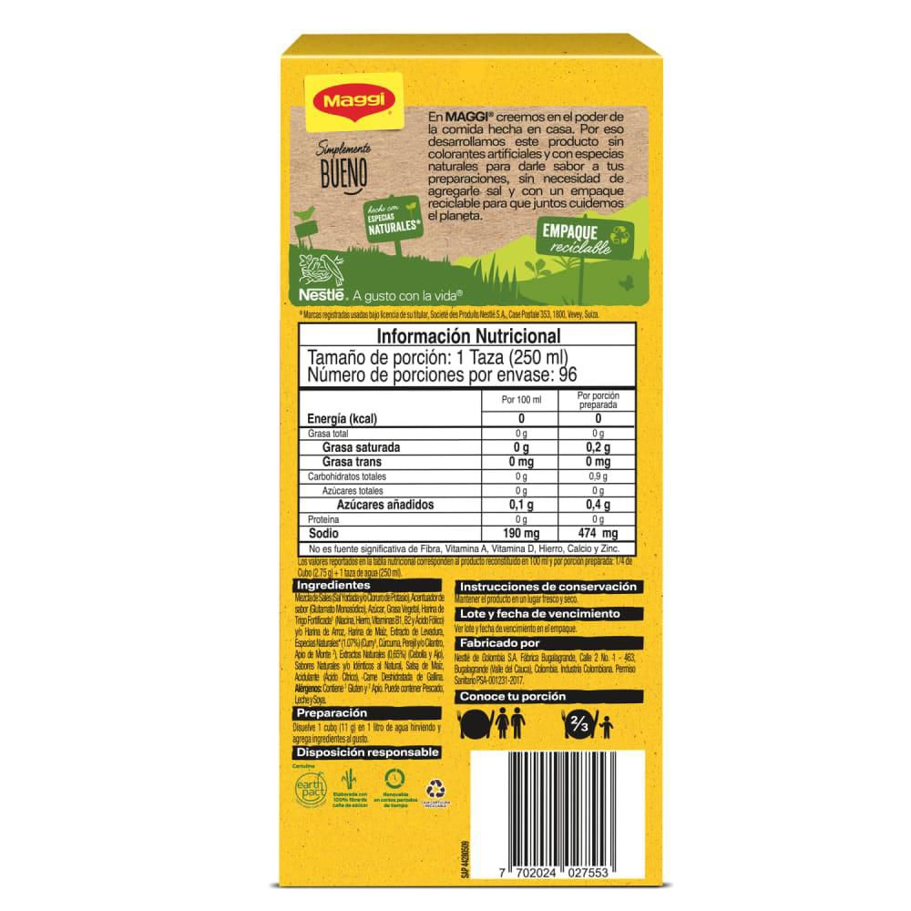 Caldo de gallina MAGGI x24 cubos (264  gr) img #3