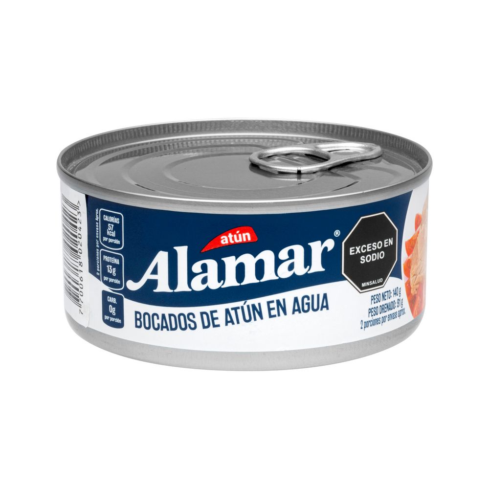 Atún ALAMAR en agua (91  gr) img #1