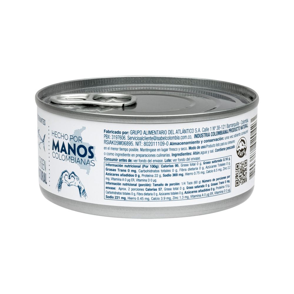 Atún ALAMAR en agua (91  gr) img #2