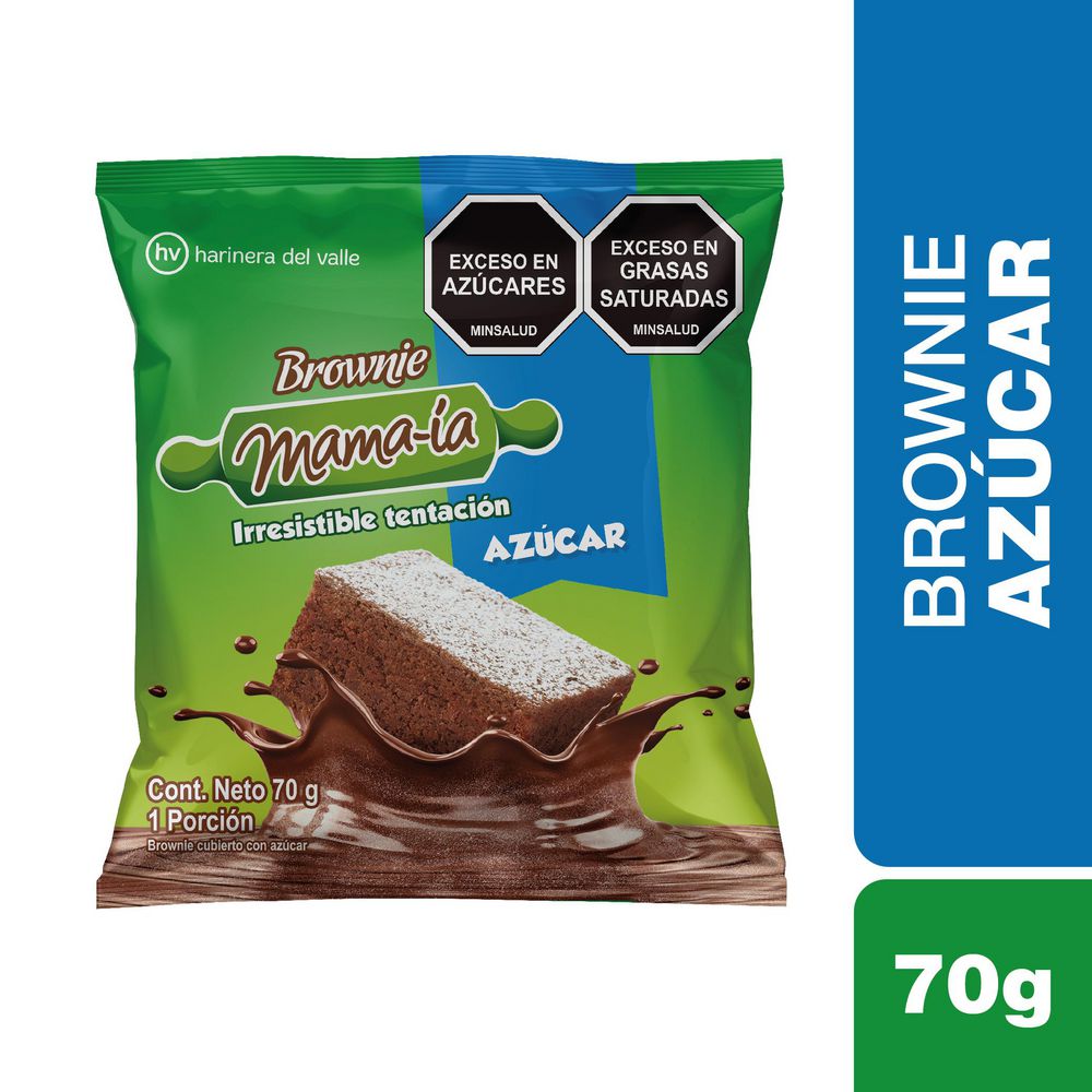 Brownie MAMAIA azúcar (70  gr) img #1