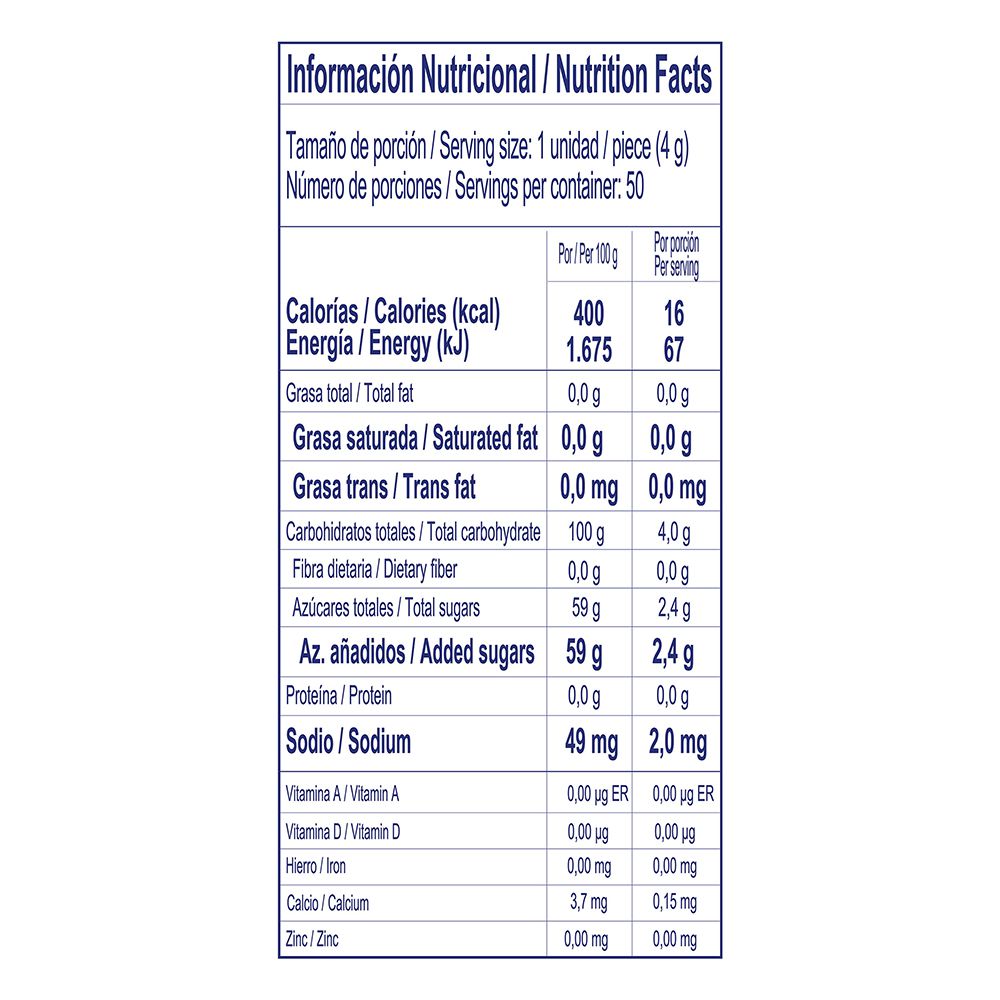 Caramelos COLOMBINA menta helada (200  gr) img #4