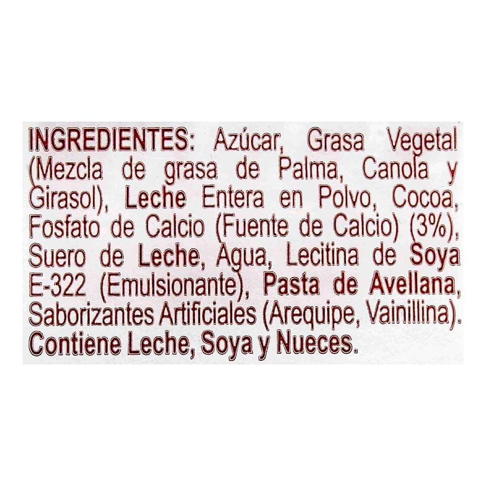 Crema NUCITA sabor a leche, chocolate, nueces (84  gr) img #3