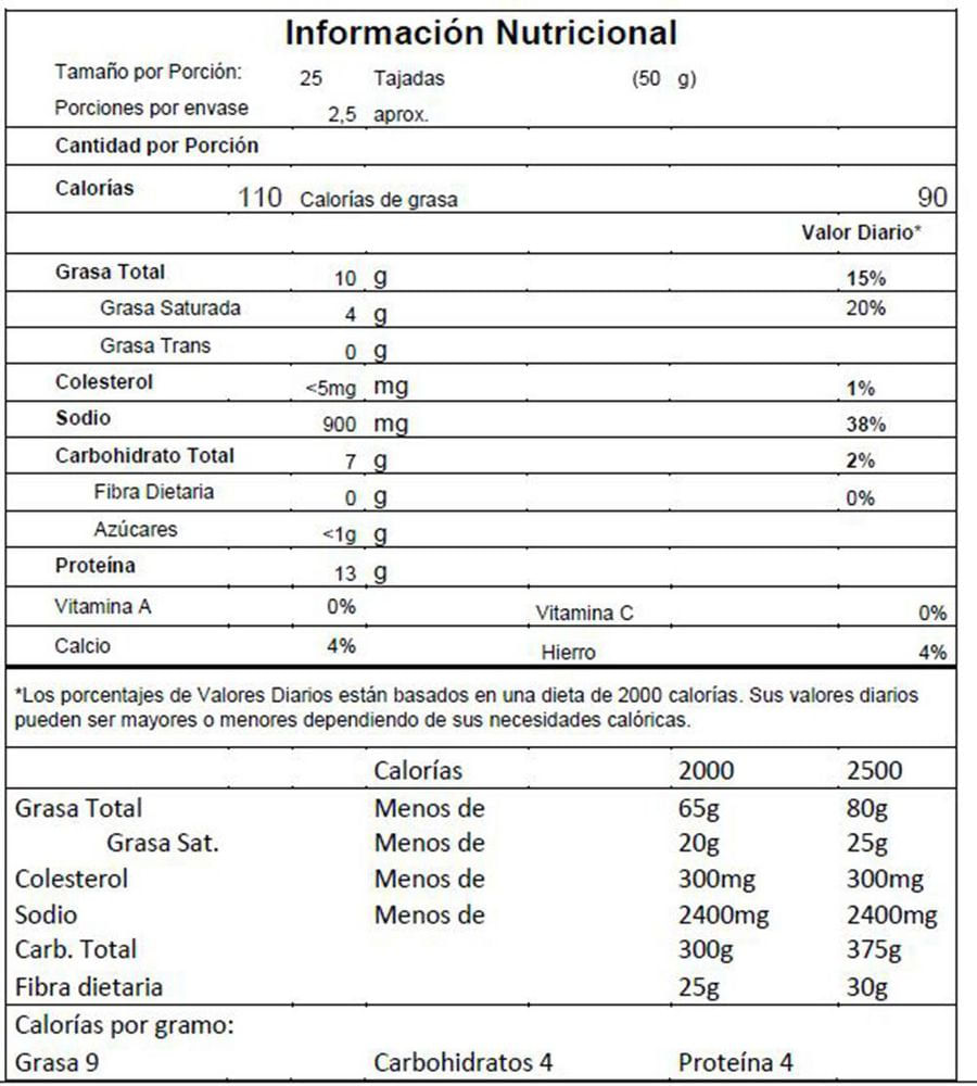 Salami VILASECA italiano (125  gr) img #3