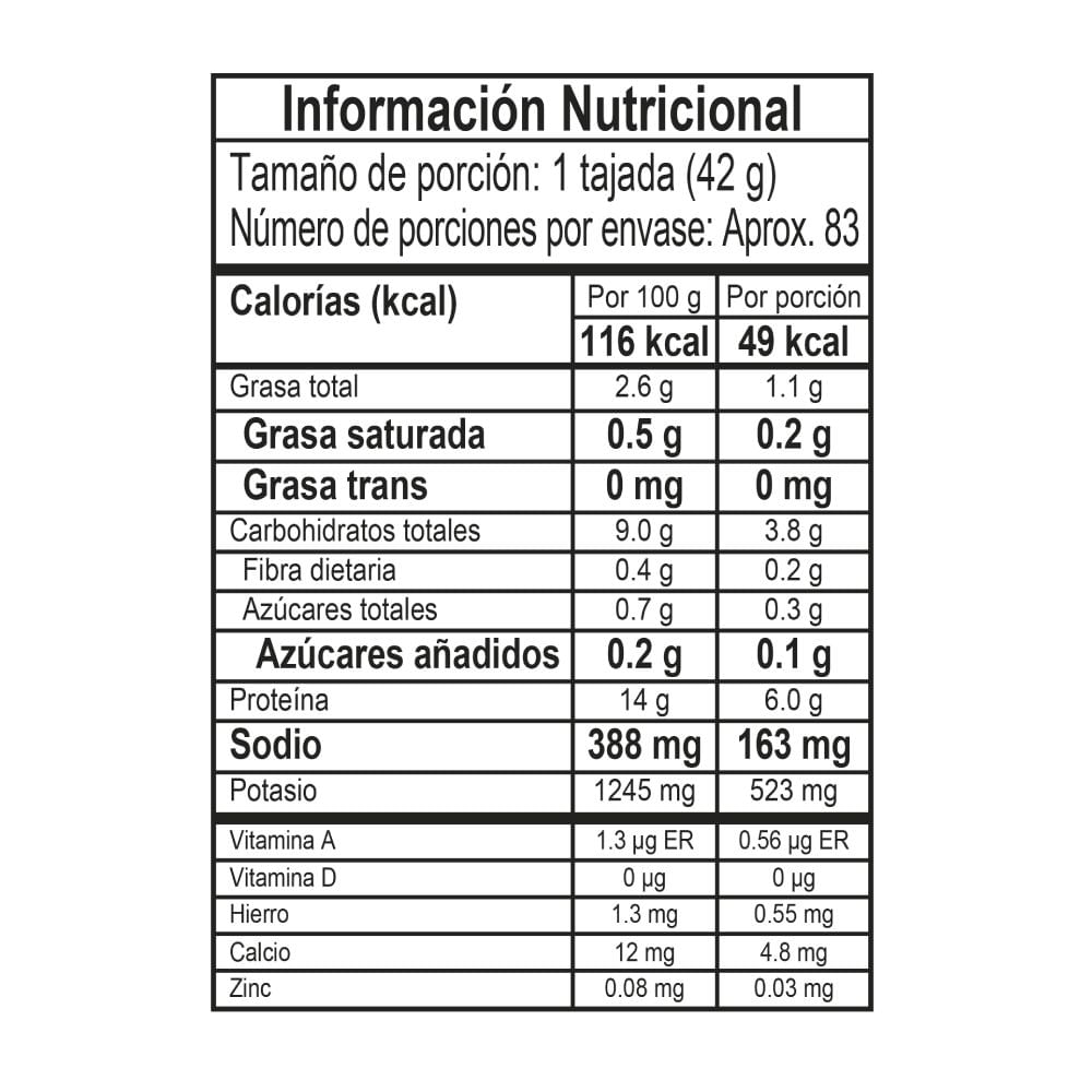 Jamón  PIETRAN porcionado en tienda img #3