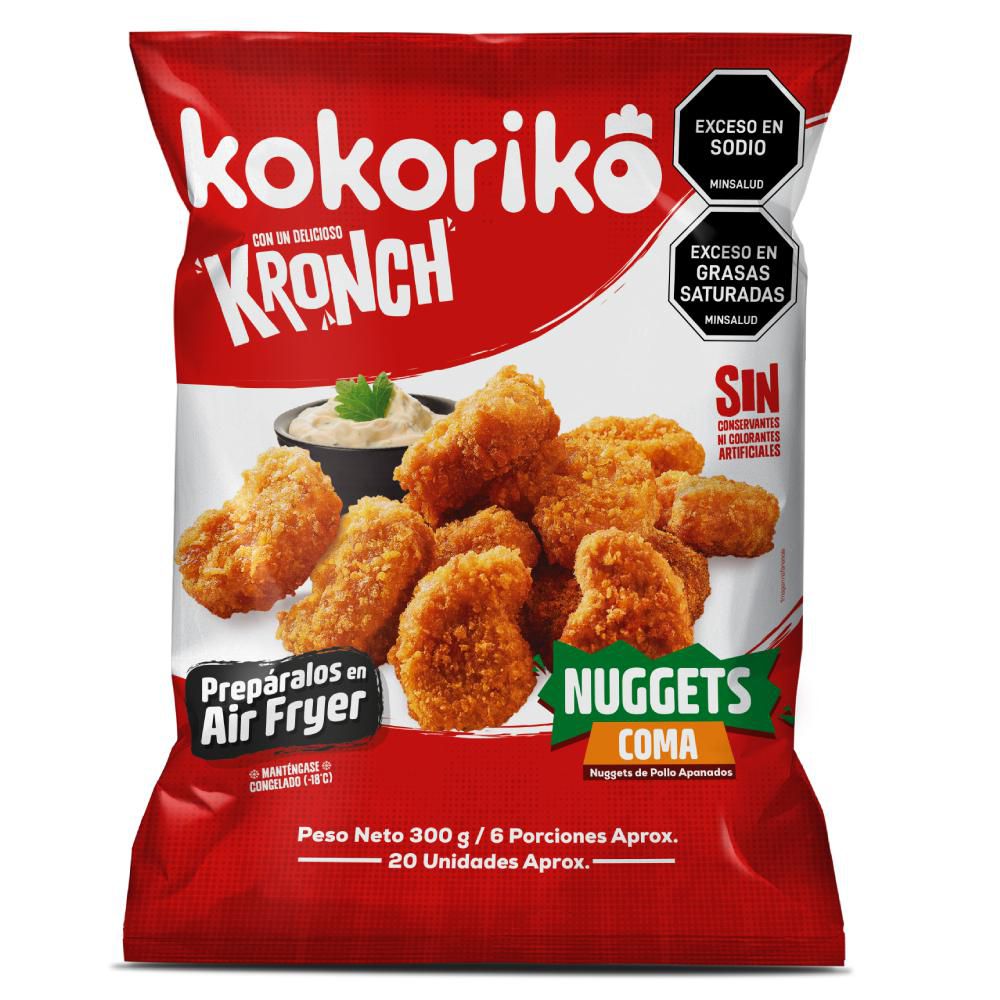 Nuggets de pollo KOKORIKO apanados (300  gr) img #1