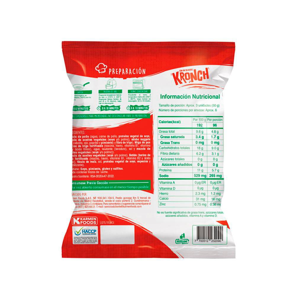 Nuggets de pollo KOKORIKO apanados (300  gr) img #3